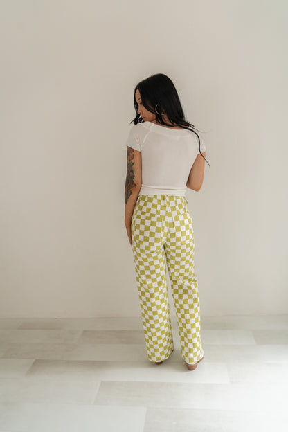 Statement Checkered Pants