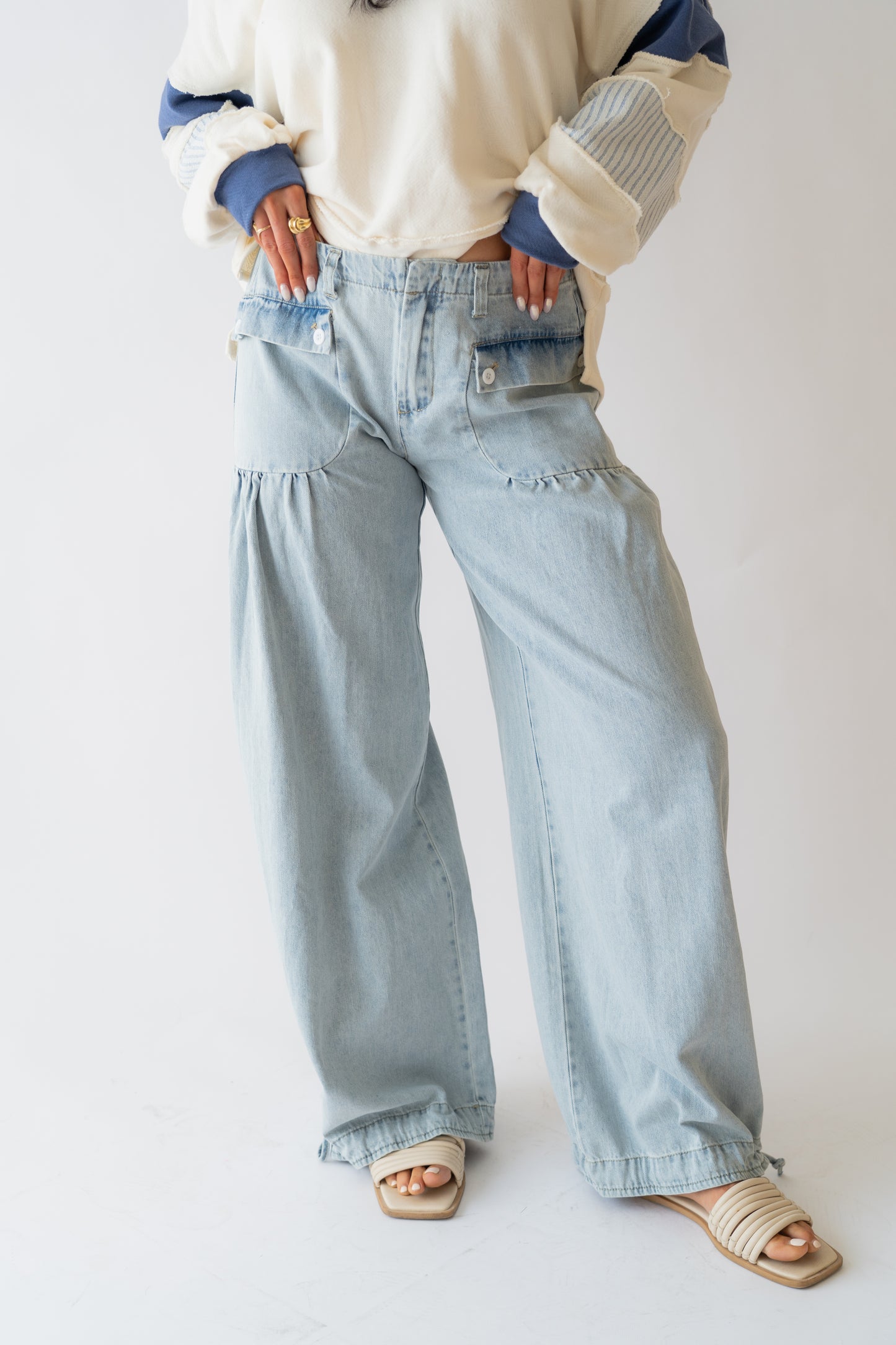 Tessa Denim Slouchy Jeans