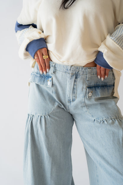 Tessa Denim Slouchy Jeans